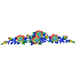 Flowers And Tree Embroidery Design 3 Flowers And Tree Embroidery Design 3